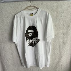 BAPE HEAD INK PAINTING TEE
