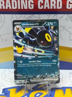 Umbreon EX Double Rare Card 092/128, 30th Celebration