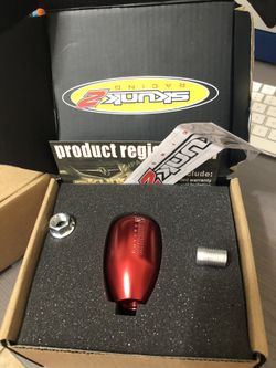 FITS ACURA INTEGRA RED TYPE-R 5 SPEED MT MANUAL RACING SHIFT KNOB M10X1.5
