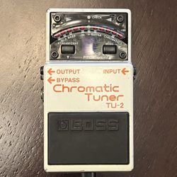 Boss TU-2 Chromatic Tuner for Guitars Etc