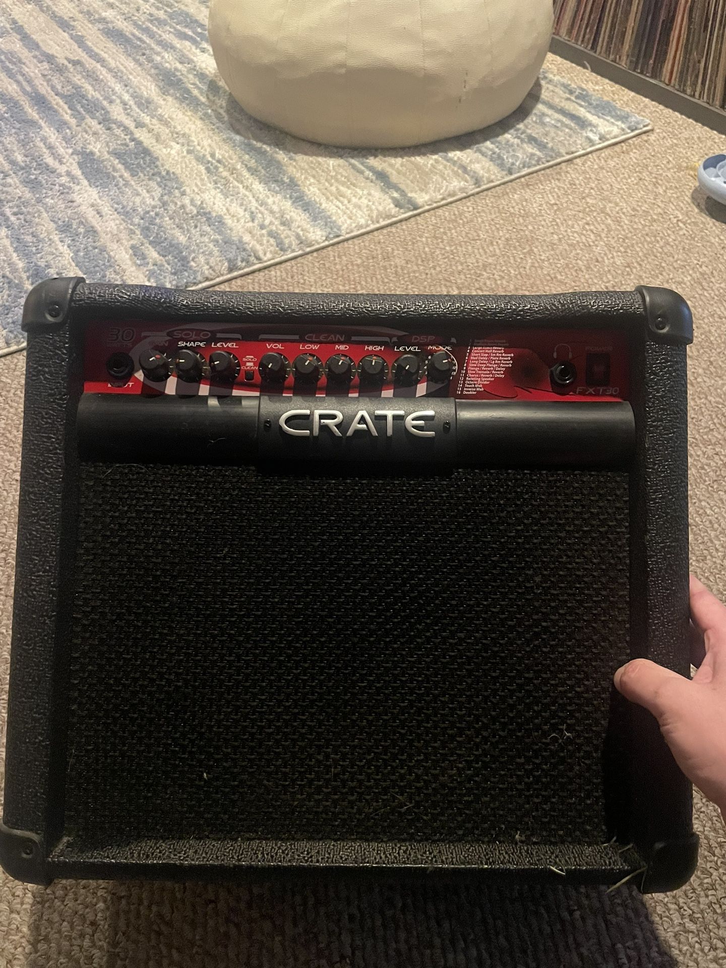Crate Amp For Electric Guitar
