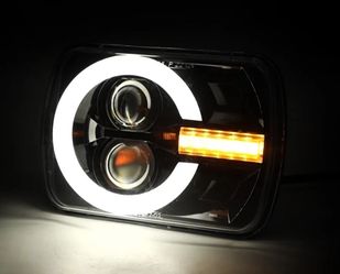 LED Headlight Set 7x6 Universal