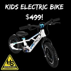 Kids Electric Balance Bikes Starting At $499