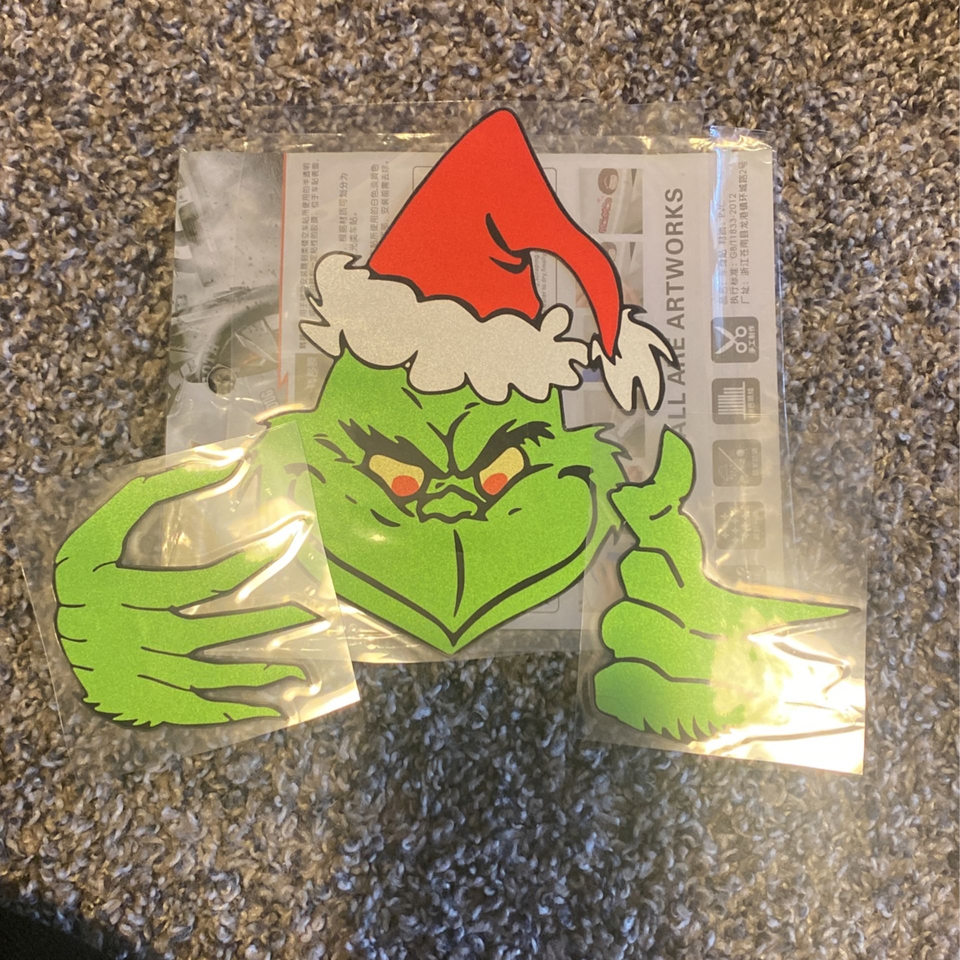Grinch Decal