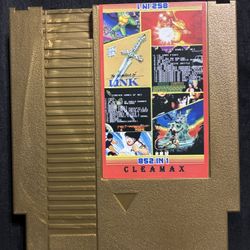 852 in 1 Super Cartridge Multicart compatible with NES Collection games