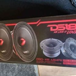 Ds18 Red Tips Speaker Package