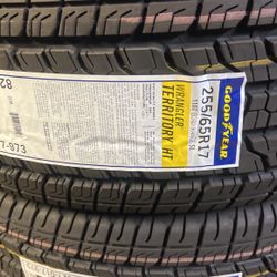 255/65/17 Goodyear Wrangler Territory HT
