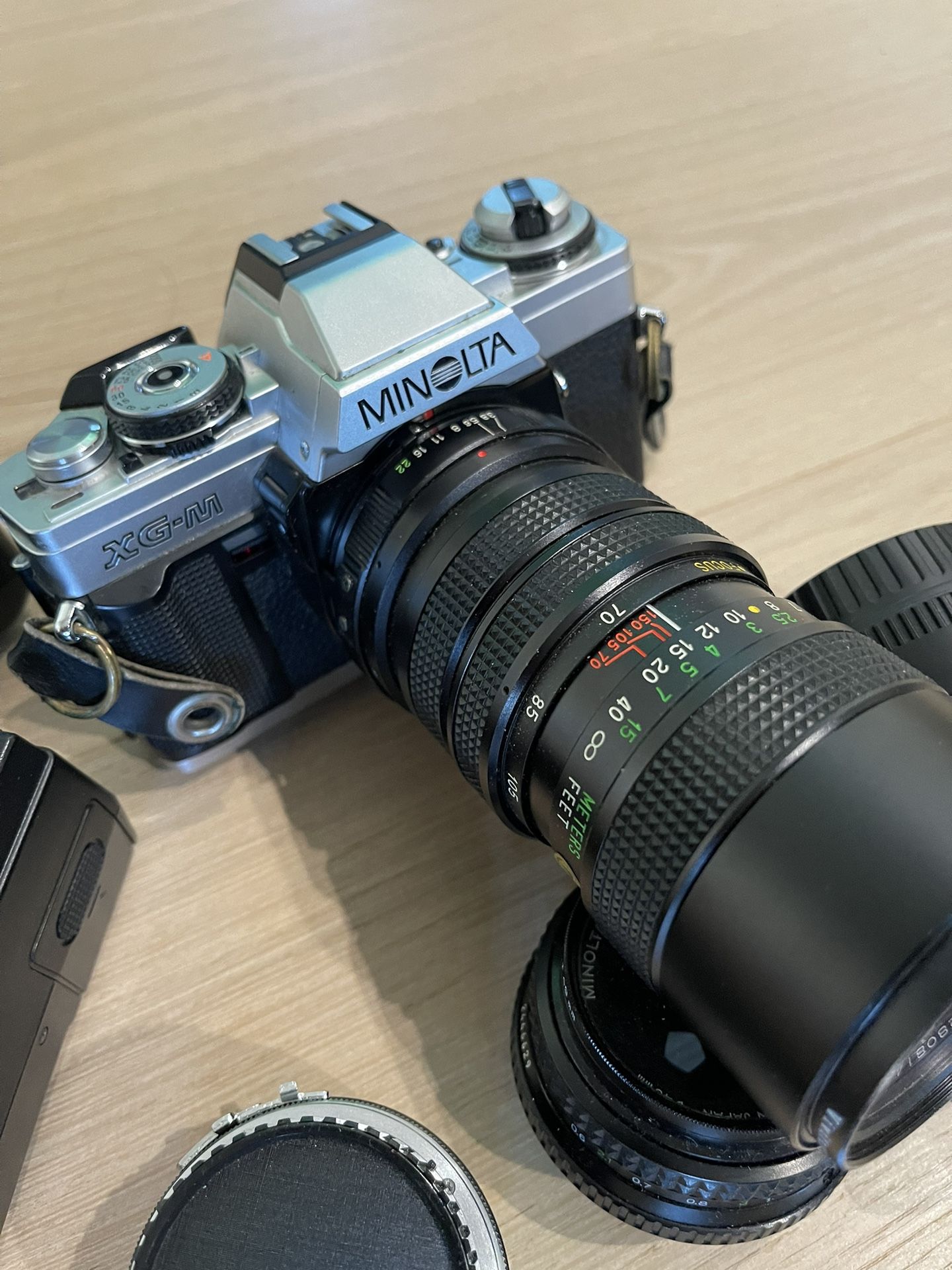 Minolta XGM & Lenses