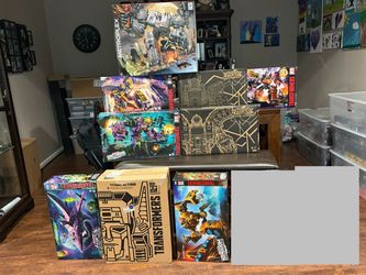 Transformers Titan sized figures omega supreme metroplex