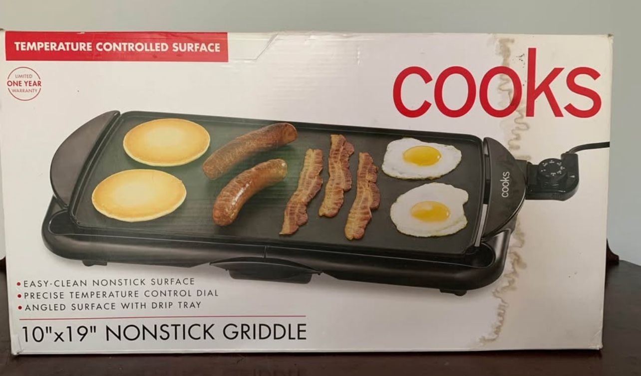 Non stick griddle 10 X 19
