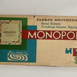 Vintage Monopoly 