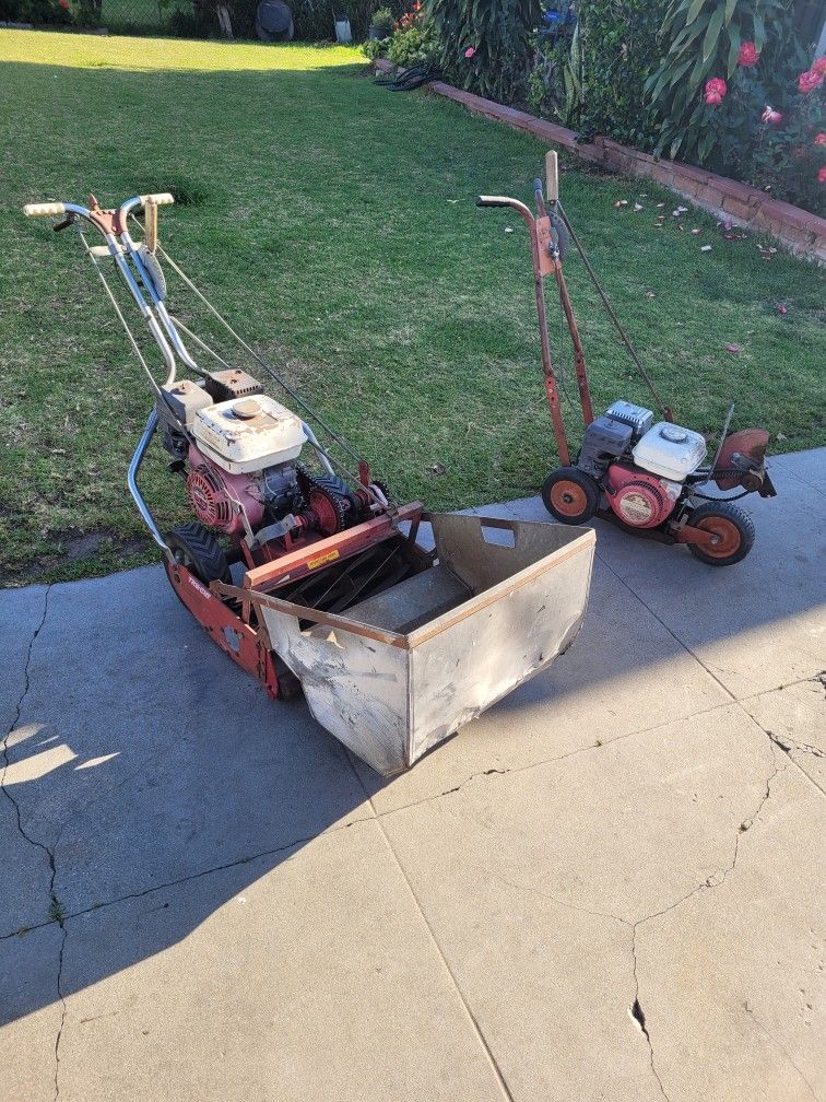 Lawn Mower And Edger Set
