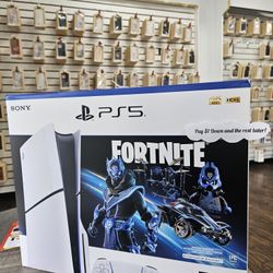 Sony Playstation 5 Slim Fortnite Bundle New - $1 To Take it Home same Day and Pay the Rest later!