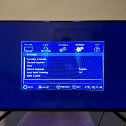 Insignia TV 48 Inches
