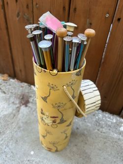 Boye knitting needles lot