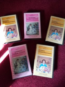 Floral arranging course VHS