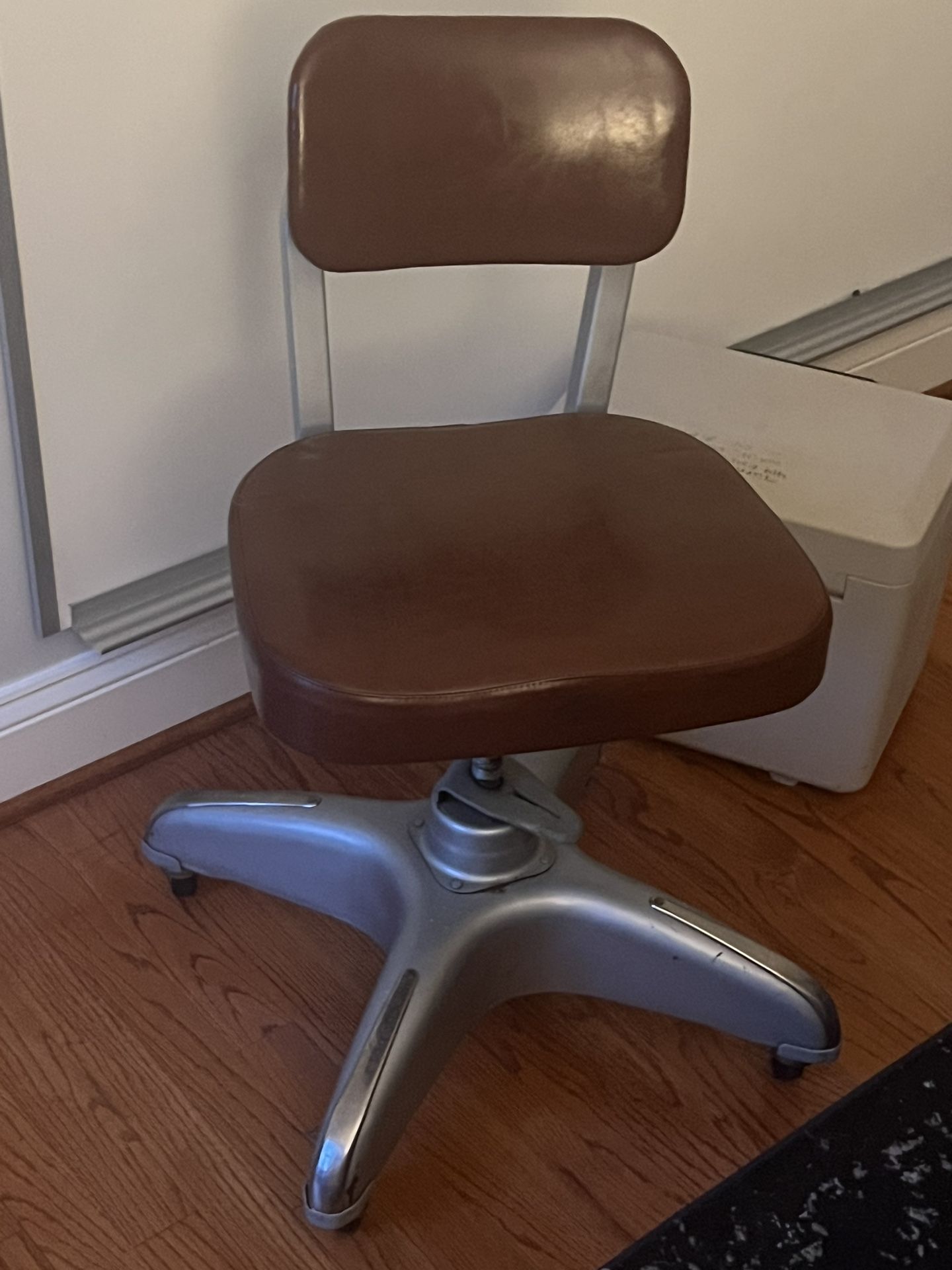 Antique Tanker Desk Chair