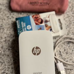 HP Sprocket With Paper! 