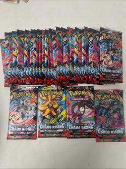 A Lot Of 33 Chaos Rising Mega Evolution Pokémon Tcg Factory Sealed