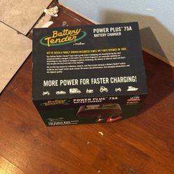 Back- Up Battery  And Power Plus 75A Battery Charger  
