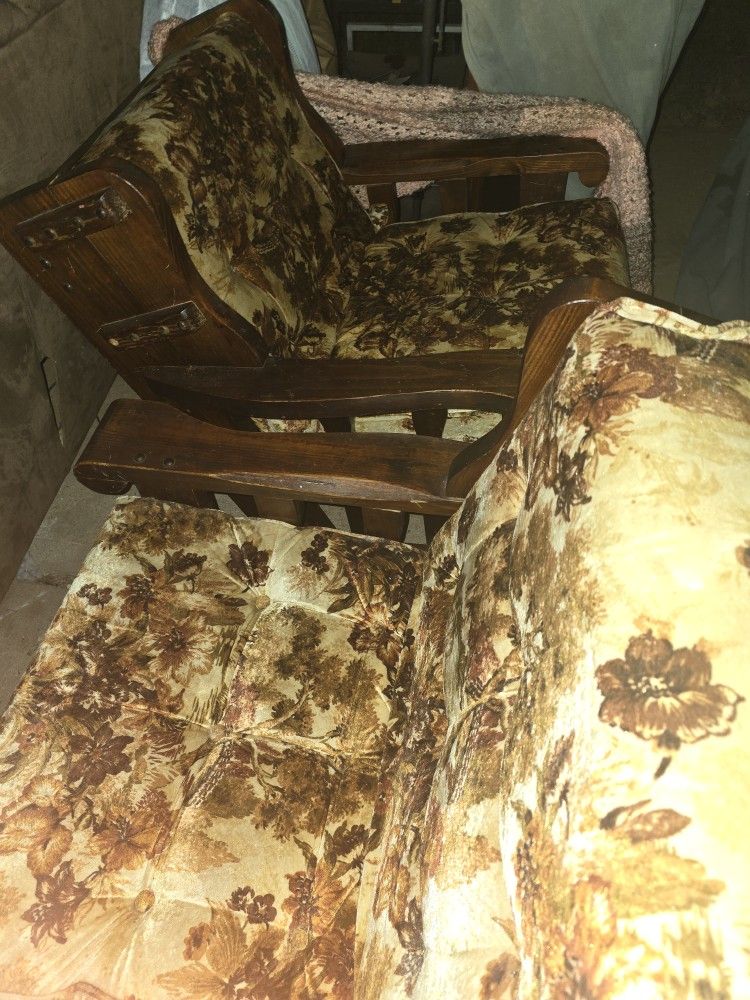 2 Chairs And Ottoman