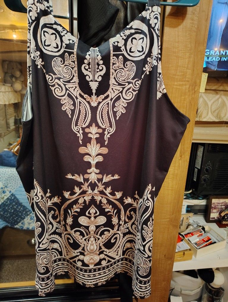 Woman's Silk Dress Top