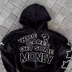 Designer ( Who Cares Get Some Money Hoodie ) 