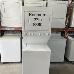 Kenmore Stackable Washer Dryer