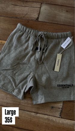 Grey essential shorts
