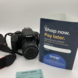 Pre-owned Canon Rebel T8i With 18-55 Lens