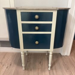 Refurbished Antique Sewing Table 