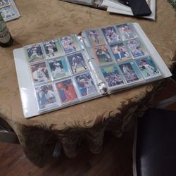 Binder Full Of Baseball Cards Very Nice Don't Miss Out