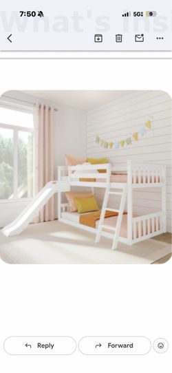 Free bunk bed