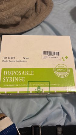 disposable syringes