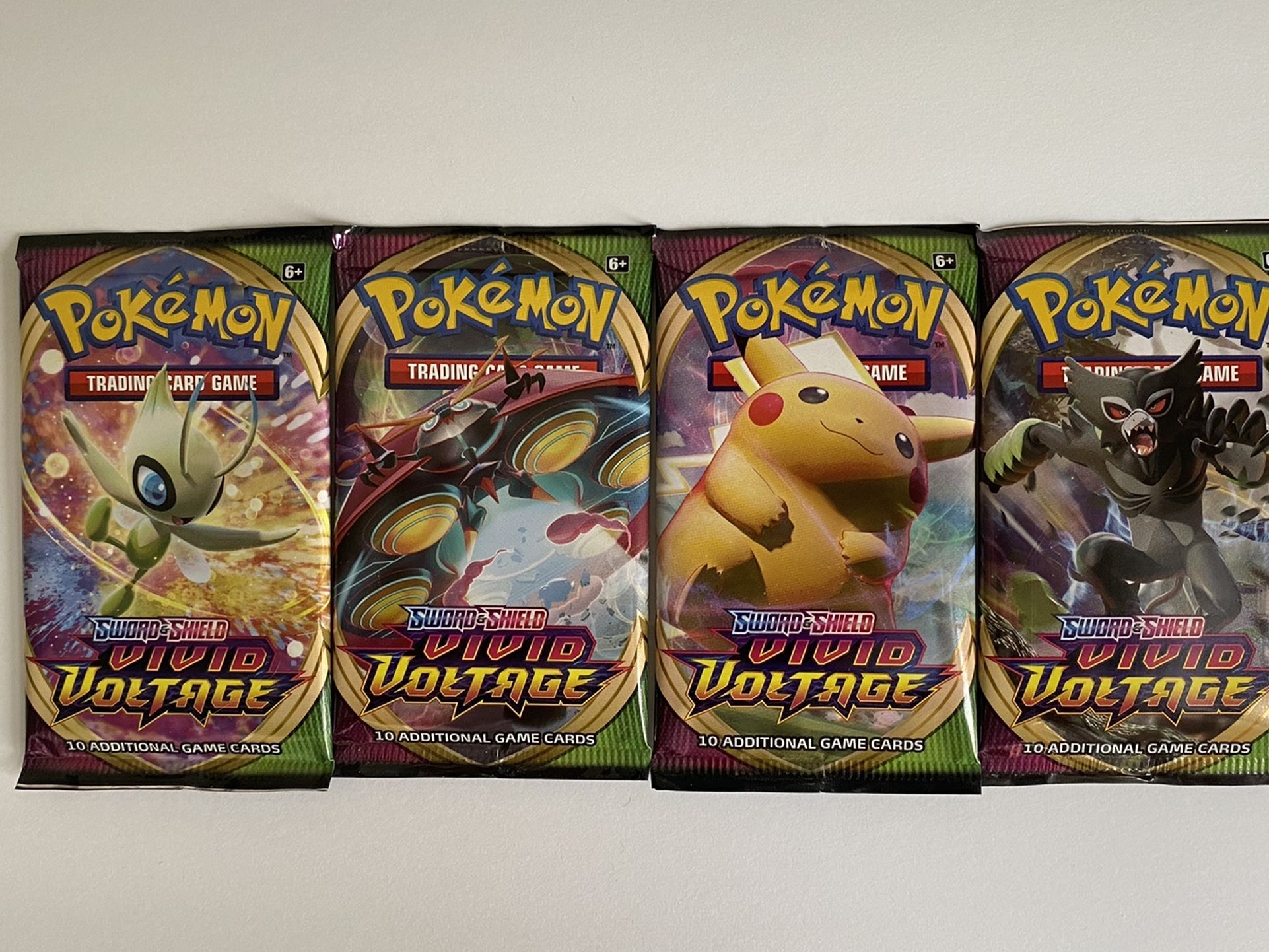 Pokemon TCG Vivid Voltage Booster Packs