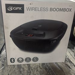 GPX wireless Boom Box $15