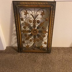 Heavy Metal Home Decor Frame