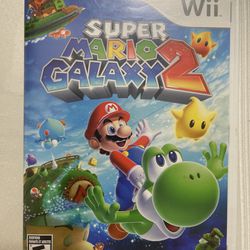 Nintendo Wii Super Mario Galaxy 2 Video Game