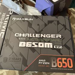 B650M Challenger Motherboard Am4/Am5