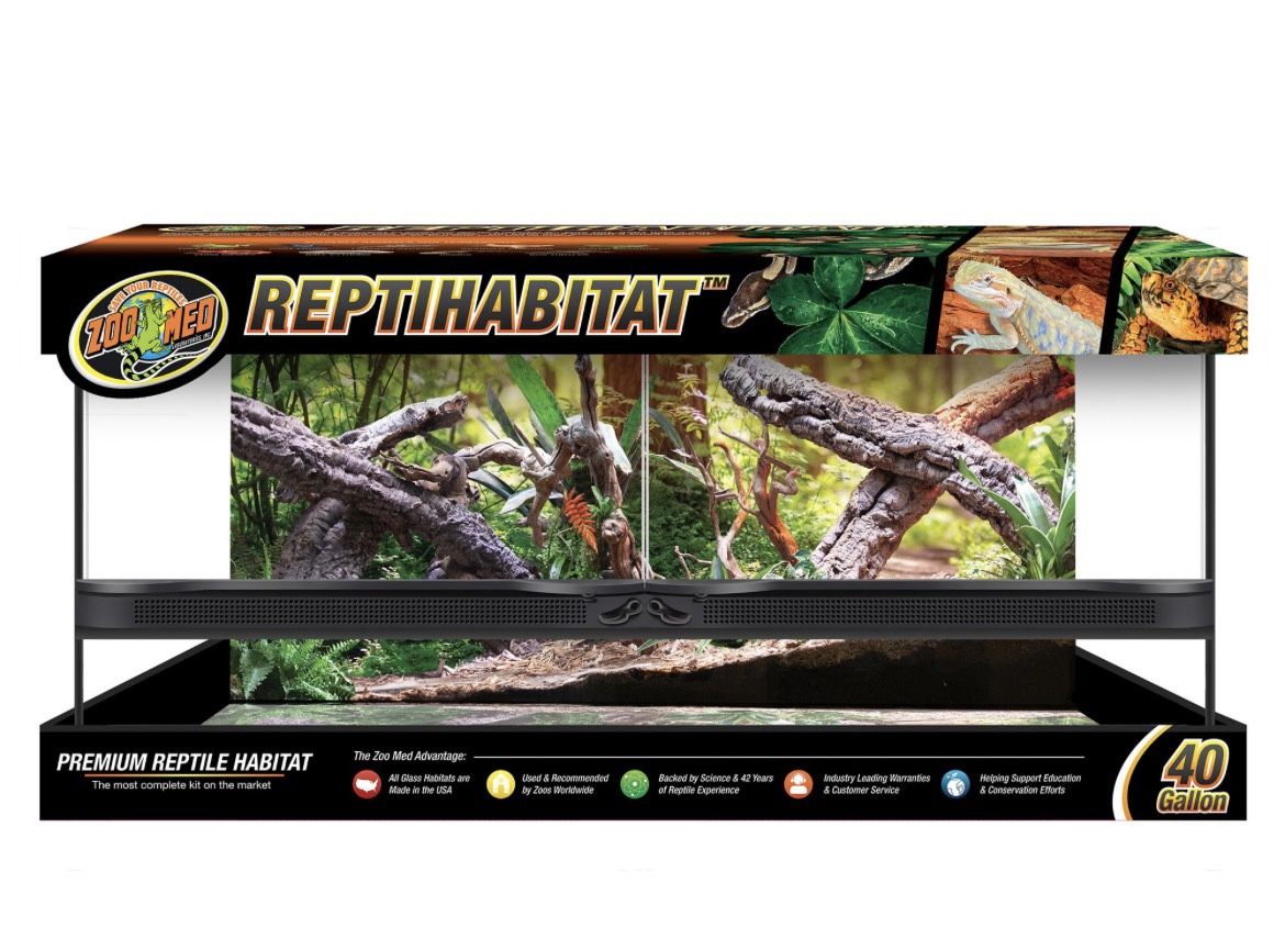 40 gallon reptile tank