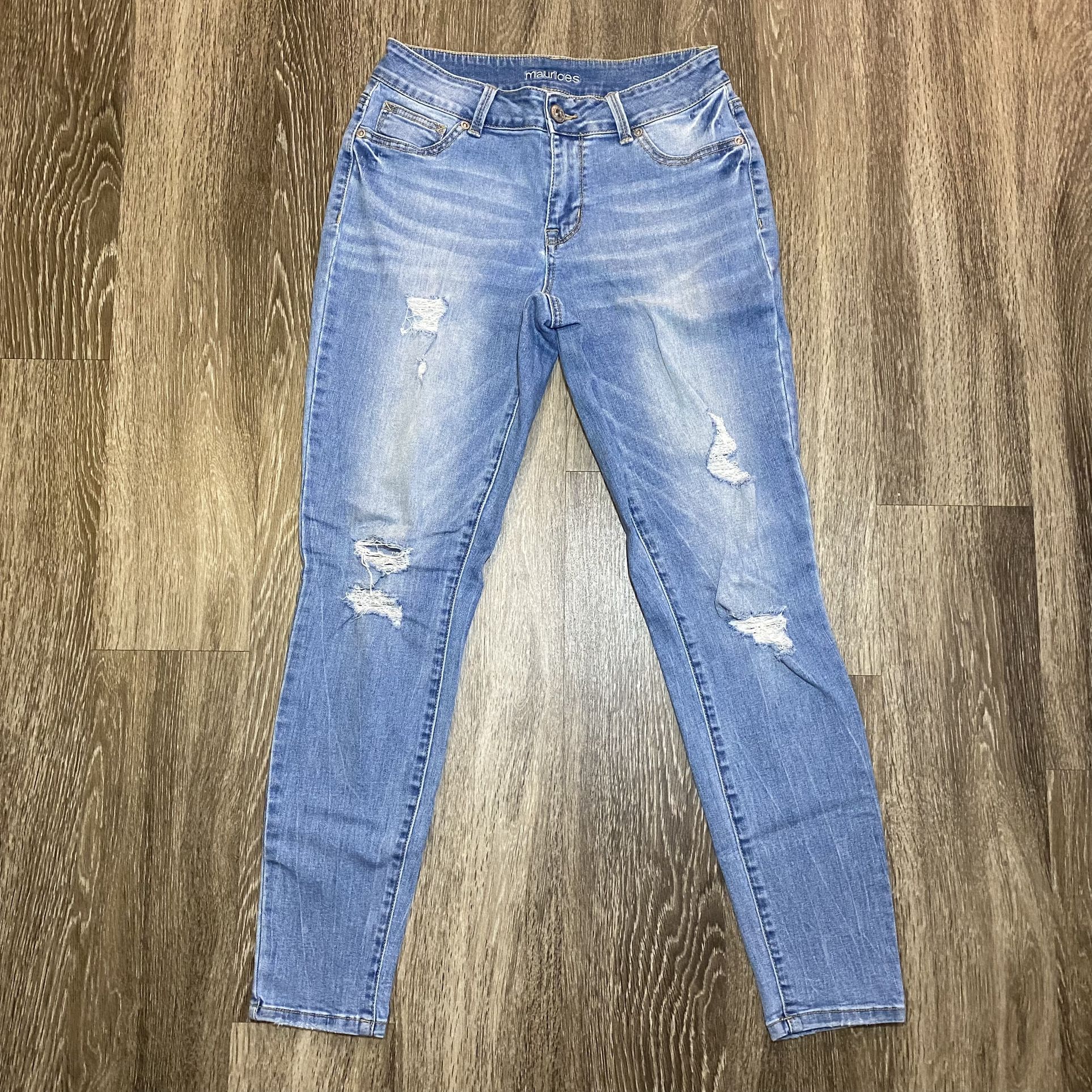 Womens Maurices Ripped Jeans - M Reg.