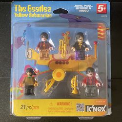 THE BEATLES YELLOW SUBMARINE K’NEX