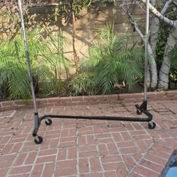 Garment Rack  68 Inches Tall. 68 Inches Wide