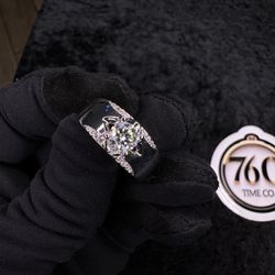 Moissanite Diamond Ring 