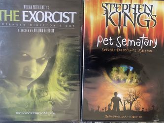 Halloween DVD Double Feature - The Classic Exorcist (not Opens)