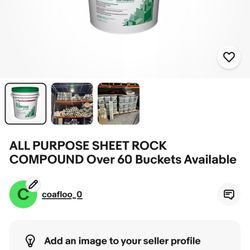 All Purpose Sheet Rock Compound