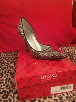 Guess Brand Sequin Heels