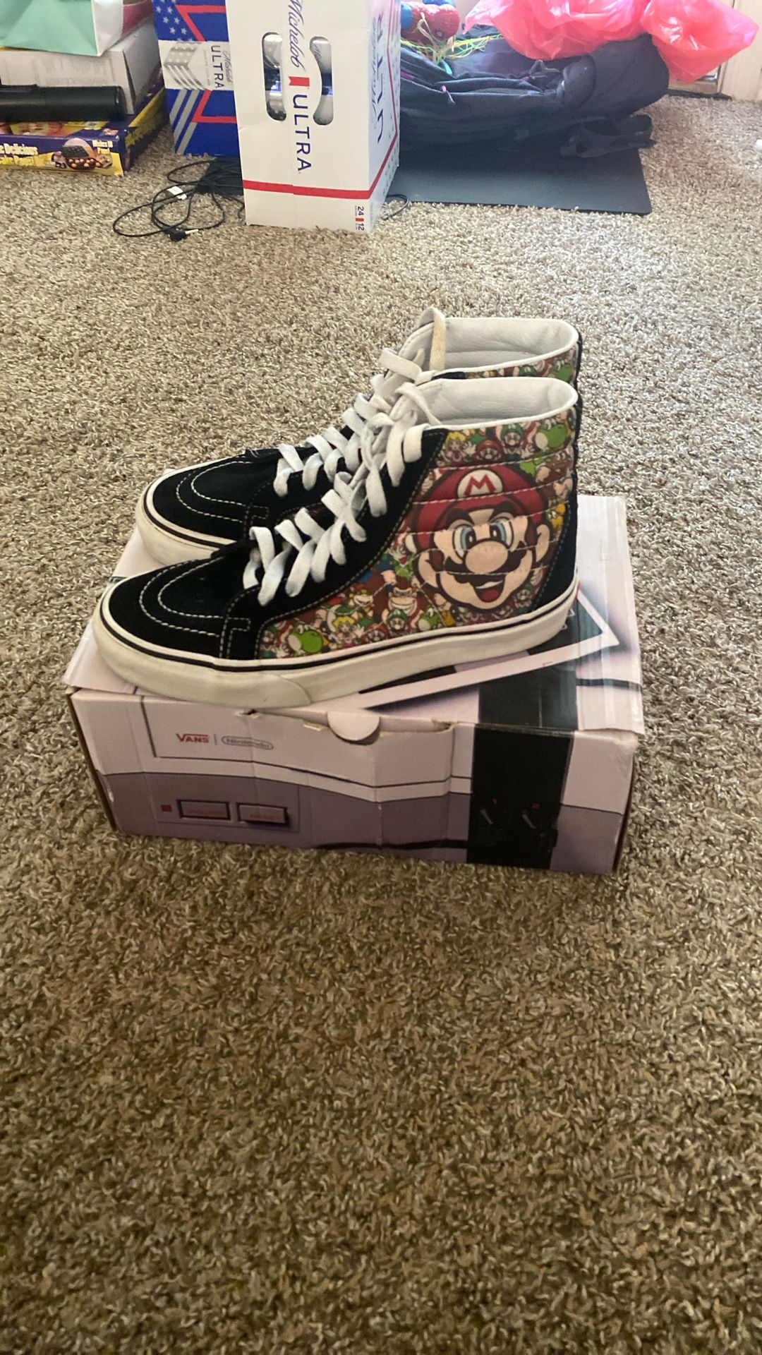 Sk8-hi Reissue (Nintendo) Mario & Luigi Vans