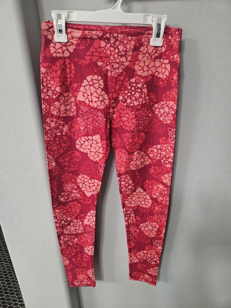 Lularoe One size Heart Leggings