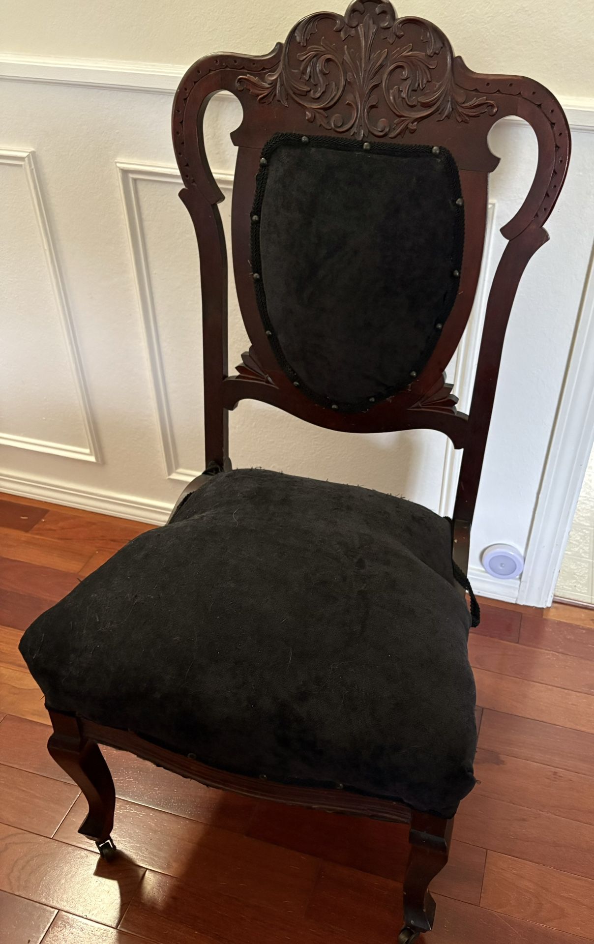 ANTIQUE CHAIR & ROCKING CHAIR